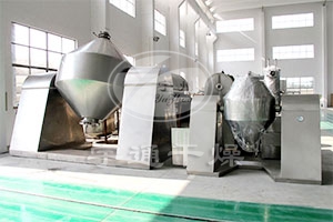Masterbatch (nylon tablets, plastic particles) special double cone rotary vacuum dryer