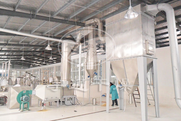 Soy, pea protein, soybean production line dedicated flash drying
